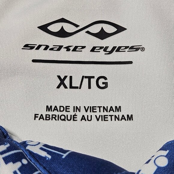 Snake eyes Men’s Polo golf shirt size XL/TG - Picture 9 of 10